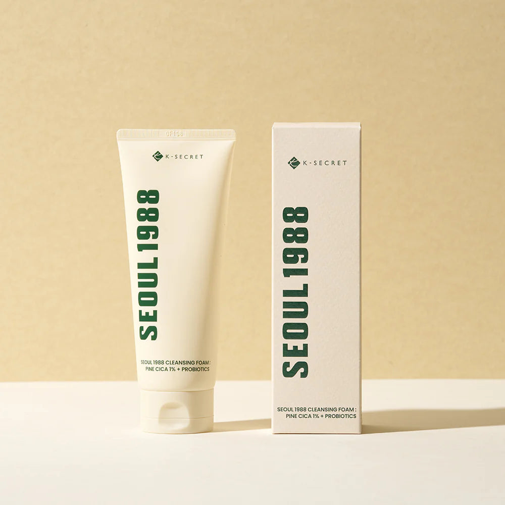 SEOUL 1988 Cleansing Foam: Pine Cica 1% + Probiotics