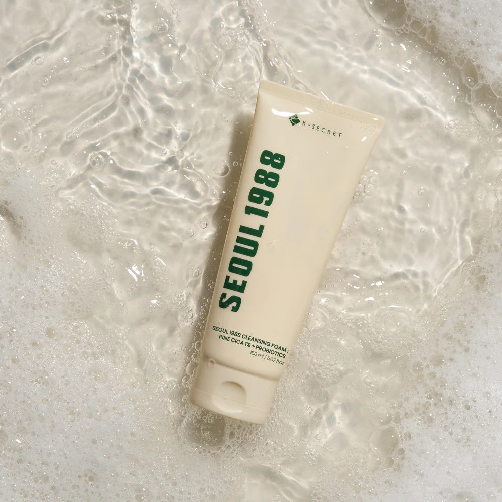 SEOUL 1988 Cleansing Foam: Pine Cica 1% + Probiotics