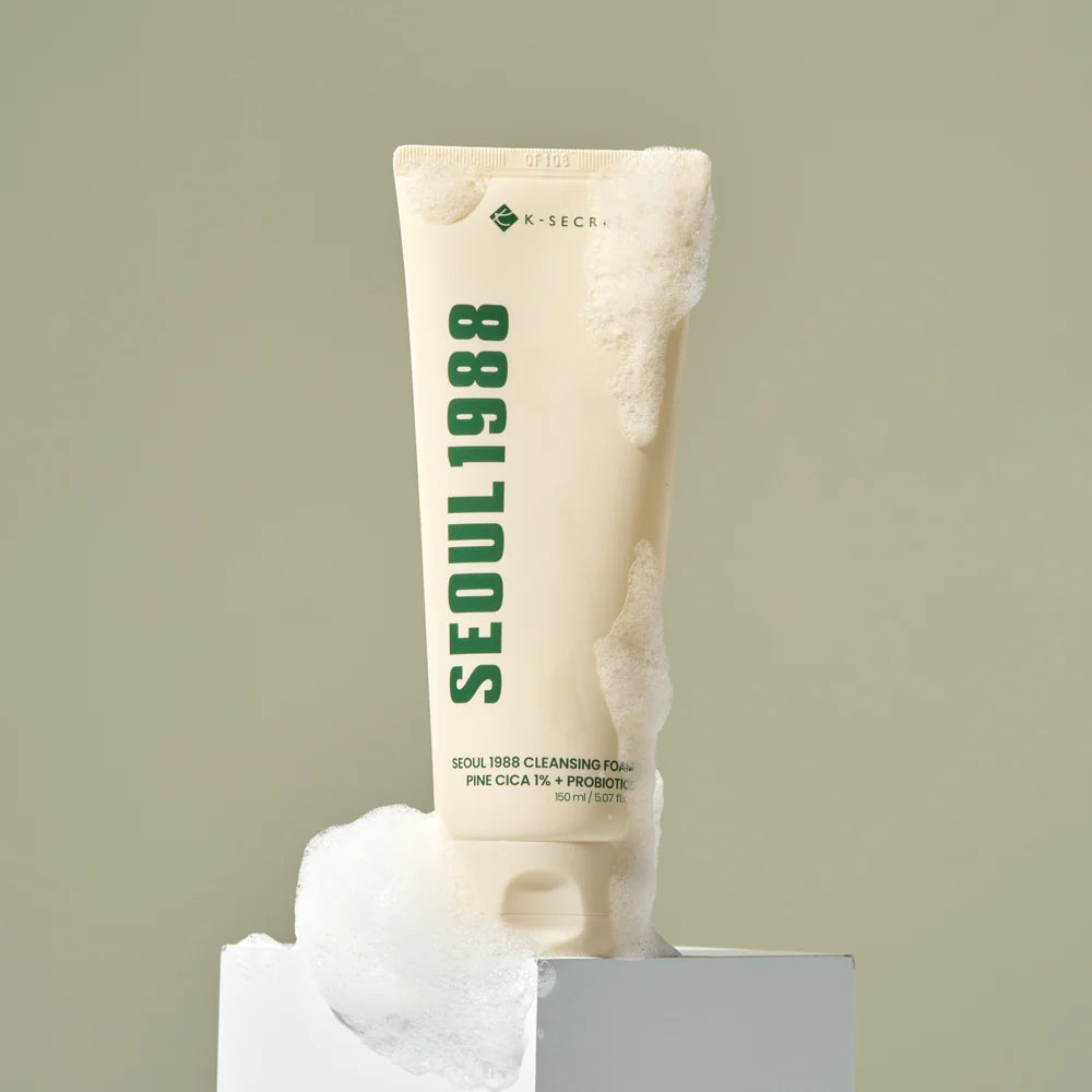 SEOUL 1988 Cleansing Foam: Pine Cica 1% + Probiotics