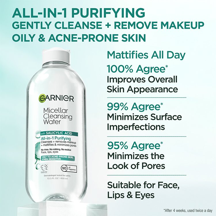 Micellar Cleansing Water All-in-1 Purifying with Salicylic Acid