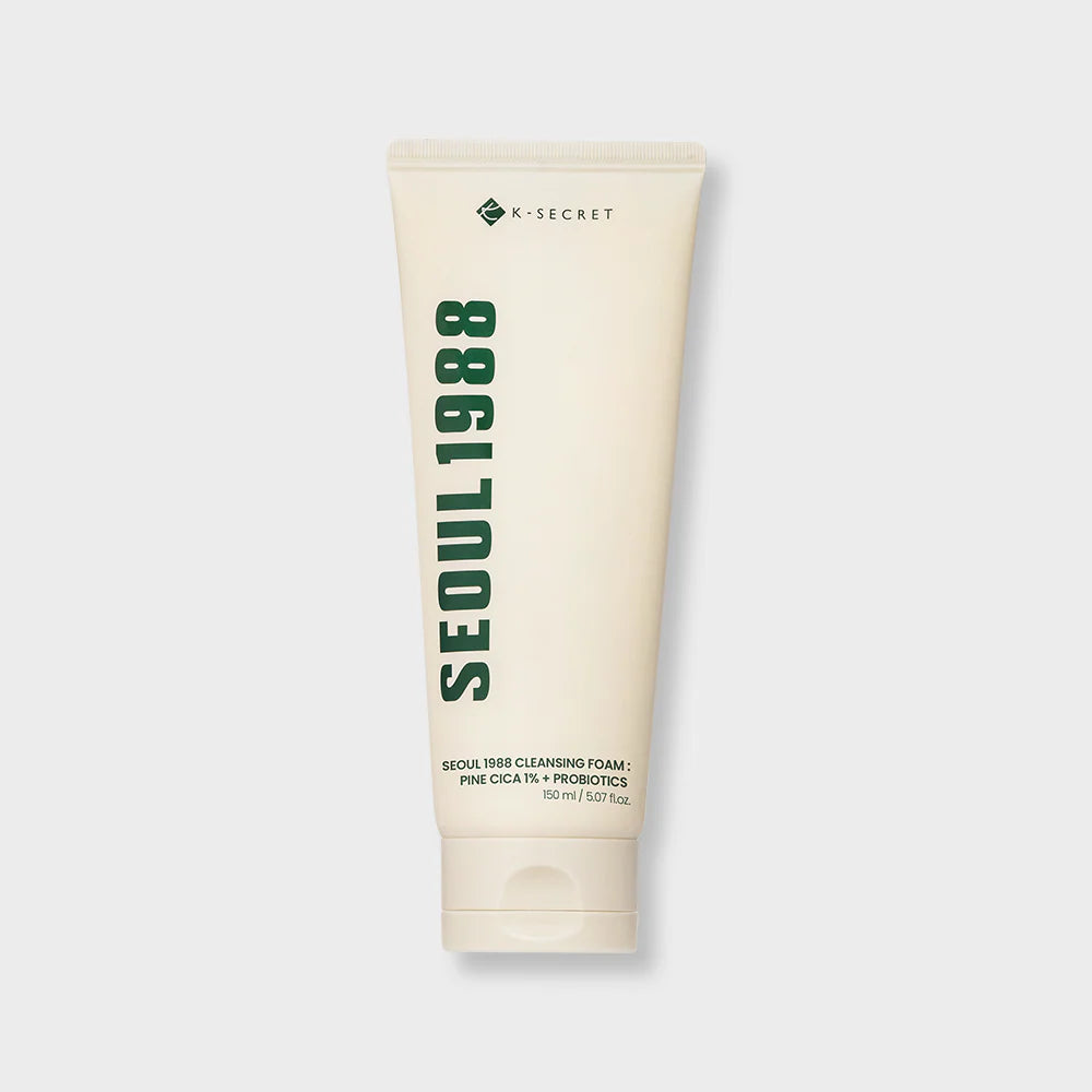 SEOUL 1988 Cleansing Foam: Pine Cica 1% + Probiotics